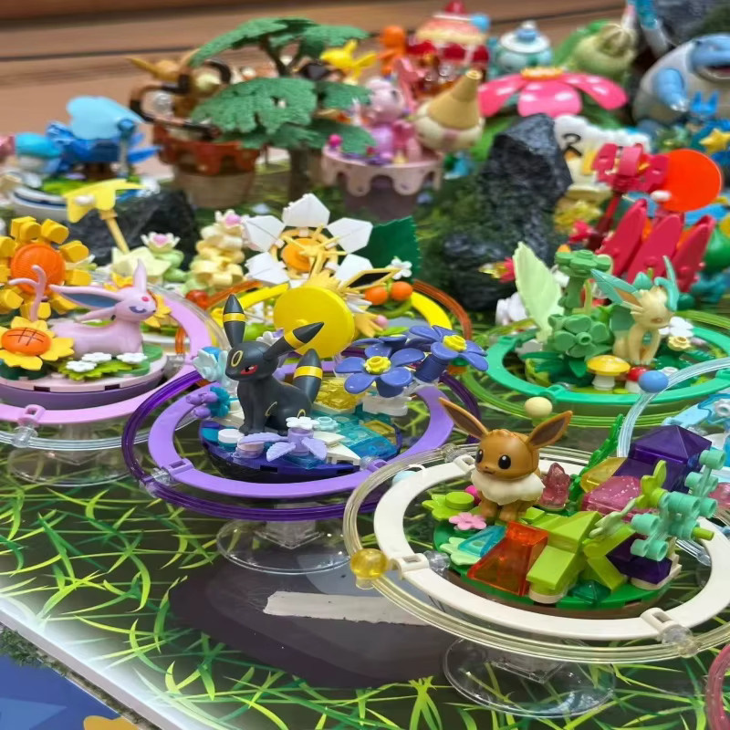 Keeppley Pokémon Eevee Familie Planeten-Serie, Bausteine Spielzeug - Bild 2