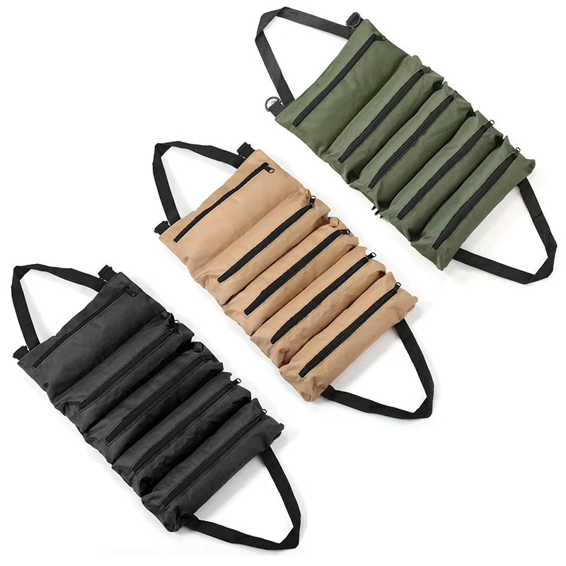 JETTING Multifunktionale Werkzeugtasche als tragbarer Werkzeug-Organizer in Beige - Bild 2