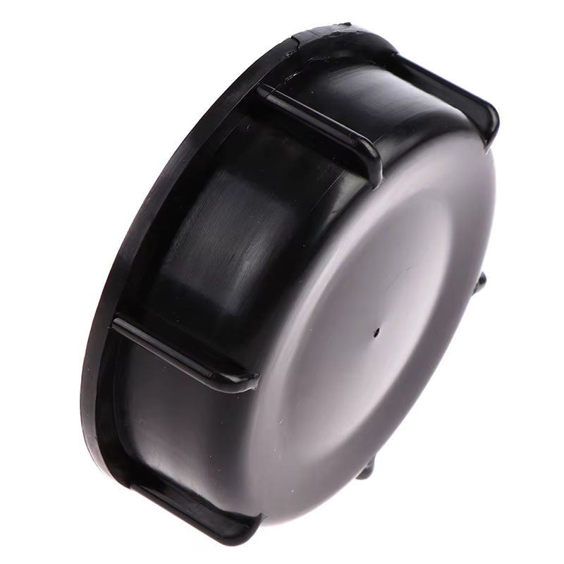 Schwarzer Kunststoff Ventildeckel 100mm Kappe für IBC Tank als auslaufsichere Abdeckung - Bild 5