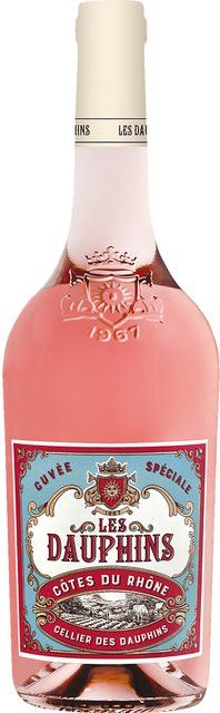 Les Dauphins Roséwein Cuvée Spéciale, Cinsault-Grenache-Syrah, 2024, Rhône, trocken, 0,75 l - Bild 1