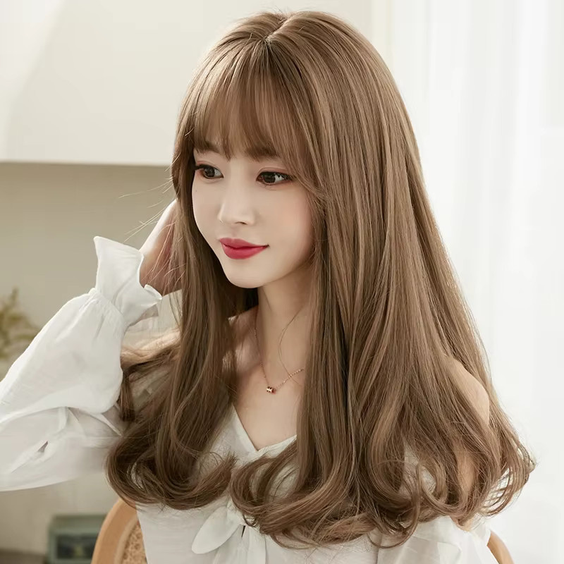7JHH WIGS Perücke, honigblond, lang, gewellt, Damen - Bild 2