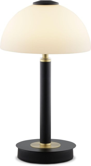 LED-Tischleuchte Lui von casa NOVA in Weiß, Gold/Messing oder Schwarz, dimmbar mit warmweißem LED-Licht - Bild 1