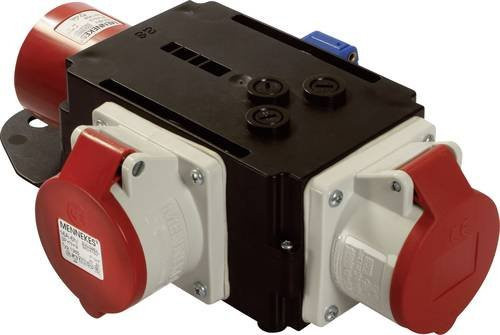 AS Schwabe CEE Stromverteiler MIXO Adapter RUHR 60833 400V 32A 3ph Multicolor - Bild 1