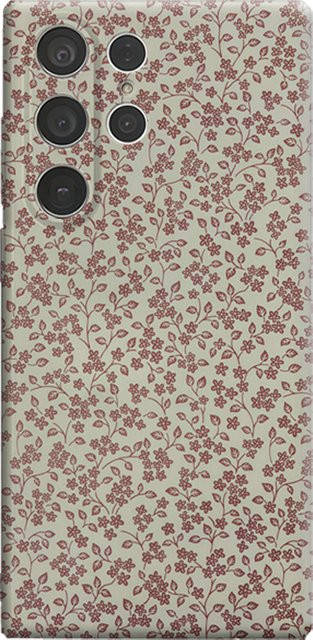 Stoßfeste doppellagige Handyhülle für Samsung Galaxy S25 Ultra, S24 und S23 Ultra Plus in Taupe-Burgunder Multicolor - Bild 1