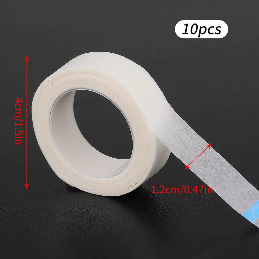 HUAZDS Wimpernband, 10 Rollen, weiß, Unisex - Bild 2