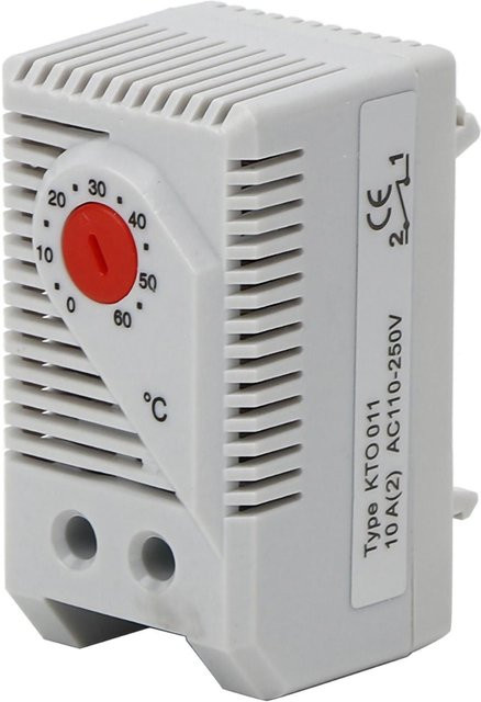 TOMTOP JMS Elektrischer Mechanischer Thermostat Temperaturregler, einstellbar von 0-60 Grad Celsius, Weiß - Bild 1
