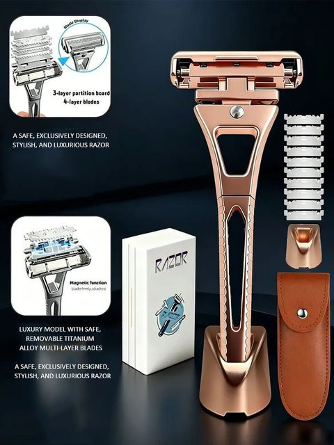 RZACLEA Sicherheitsrasierer, 4-lagig, Unisex - Bild 1