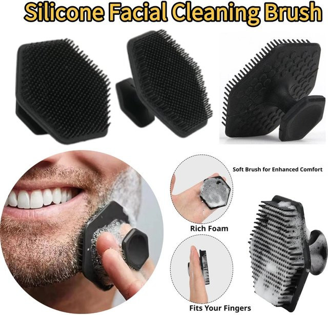 jaysuing Silikon-Gesichtsreinigungsbürste, Unisex - Bild 1