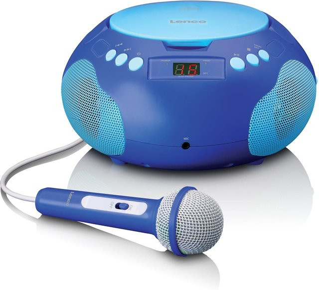 Lenco Kinderboombox blau - Bild 1