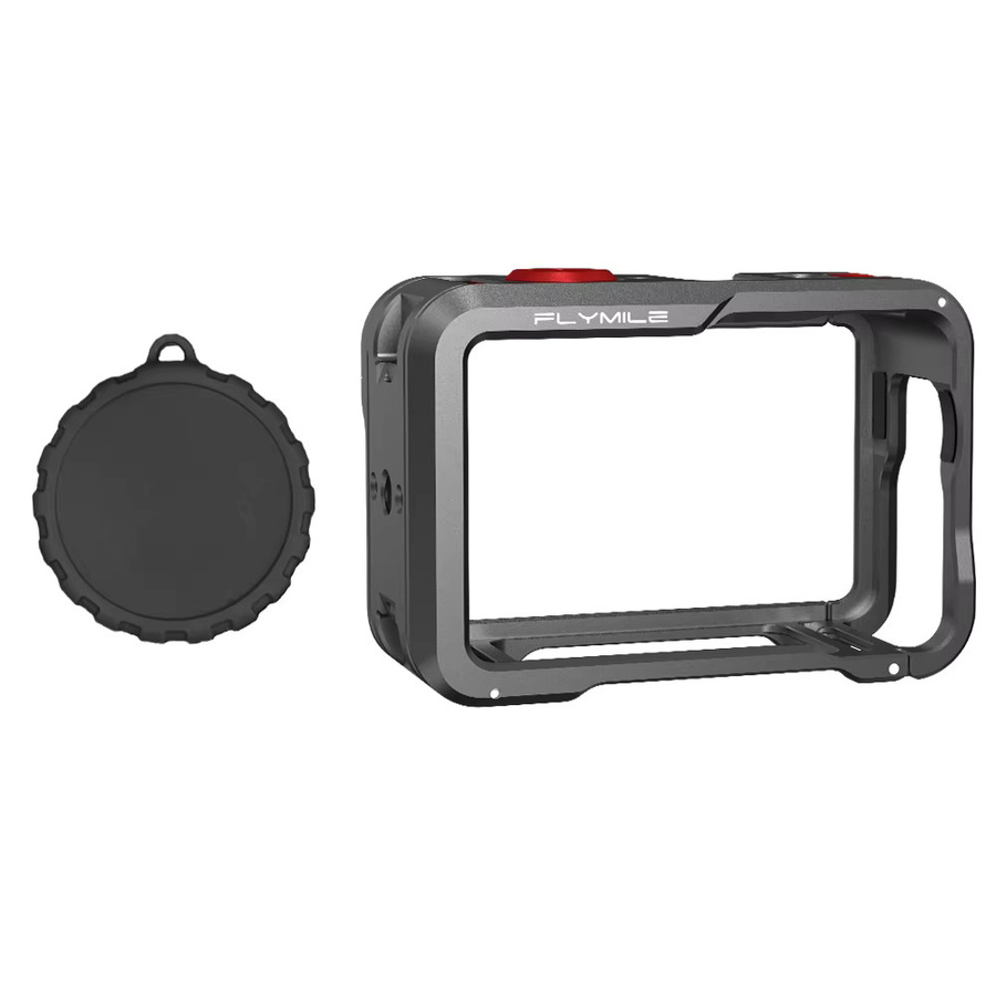 Flymile Metallkäfig aus Aluminiumlegierung als Schutzhülle und Schutzrahmen für deine DJI Osmo Action 6 mit Schnellverschluss - Bild 6