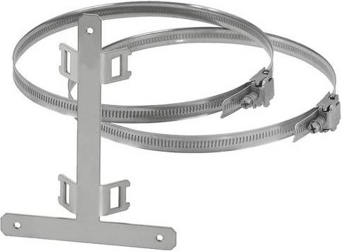 Hensel Mastbefestigung KV MB 4 Montage-Set in Silber - Bild 1