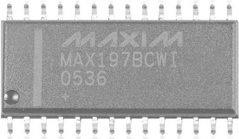 Maxim Integrated MAX1290BCEI+ Datenerfassungs-IC ADC/DAC in Grau - Bild 1