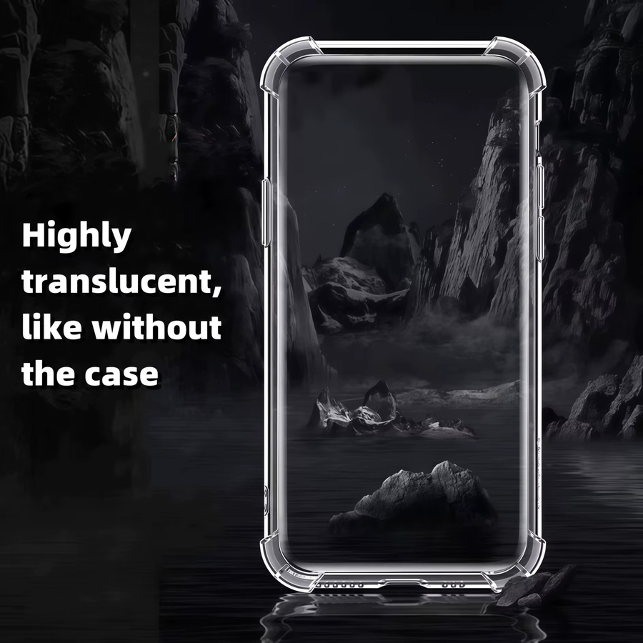 Transparente TPU Stoßfeste Schutzhülle für Motorola G86 G85 G84 G77 G67 G56 G54 G35 - Bild 6