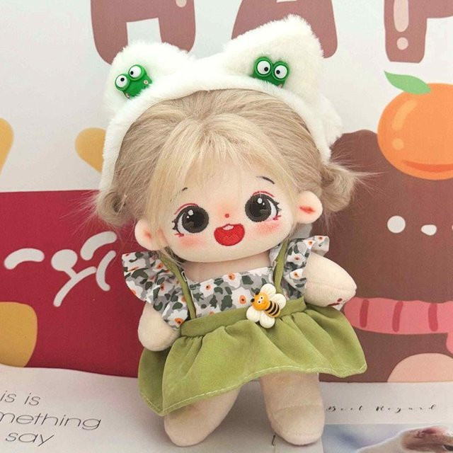 Bai Fen Bai Toys Niedliche Idol Puppe, Plüsch, mit Kleidung, 20cm - Bild 1