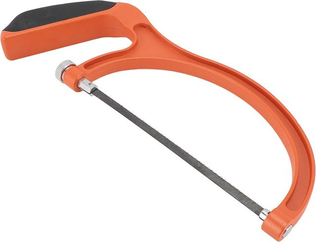 GoolRC Multifunktionales Mini Bügelsäge Set in Orange mit 5 Sägeblättern für Holz, Kunststoff, Gummi und Glas - Bild 1