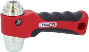 KS Tools Halter mit drei Aufnahmedurchmessern in Rot - Bild 1