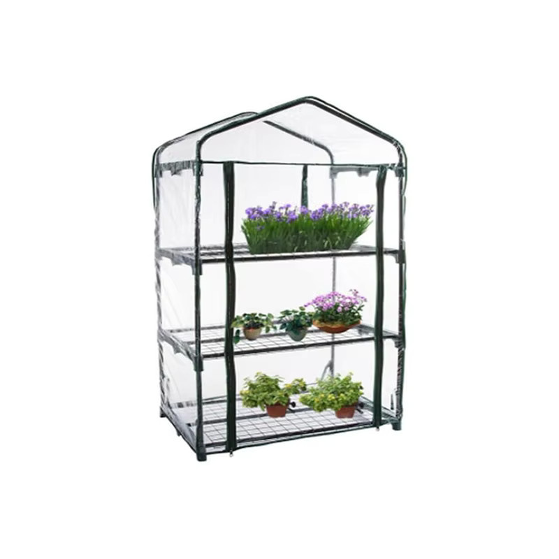 Transparente PVC-Gewächshausabdeckung als isolierende und regenfeste Gartenpflanzenwärme für Frostschutz im Wintergarten oder Schuppen - Bild 6