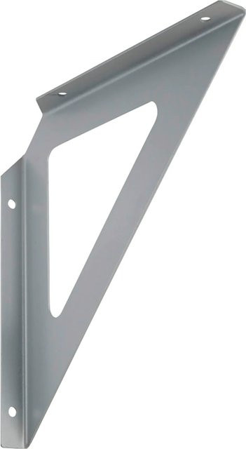 OBI Konsole Triangel aus Aluminium in Silber, B/H: 190 x 190 mm - Bild 1