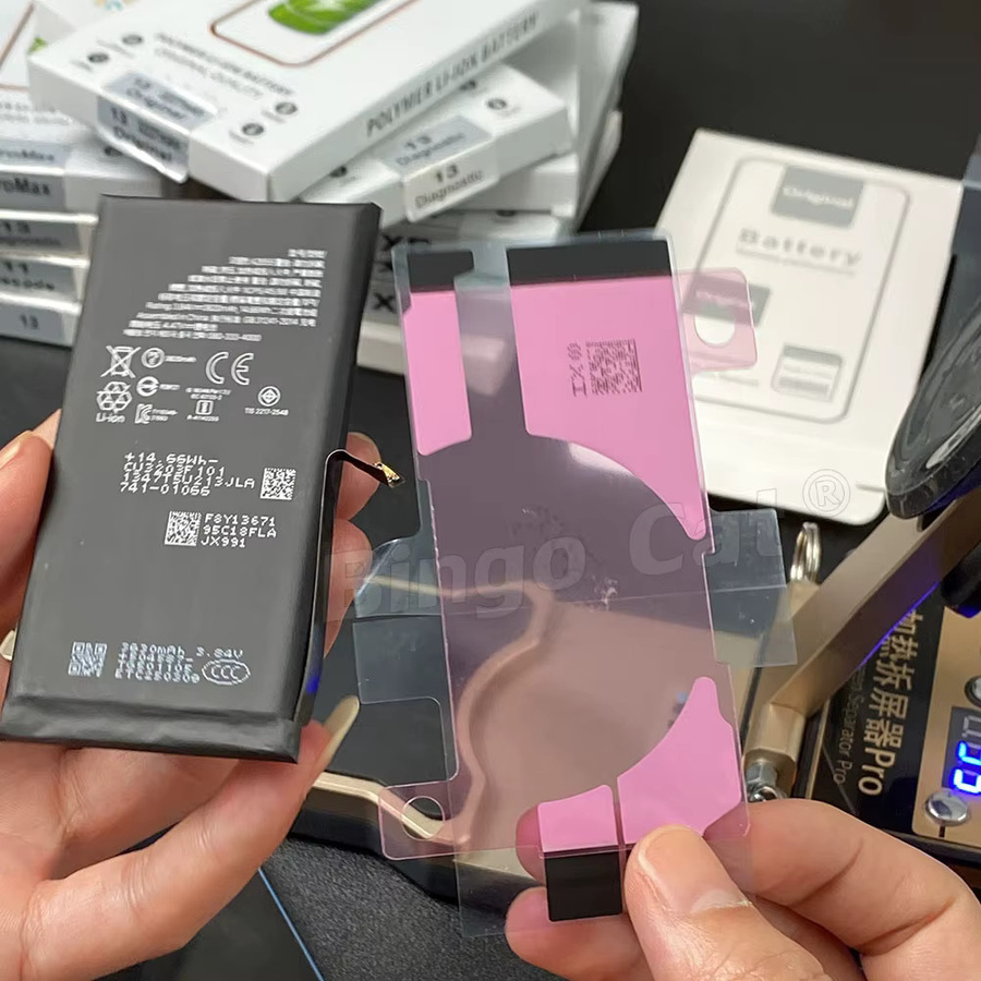 OEM Diagnose Original-Akku für Apple iPhone 12, 13, 14 und 15 Serien in Schwarz - Bild 2