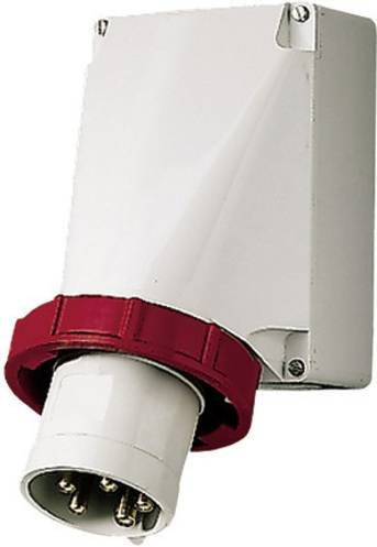 Mennekes Wandstecker 361 IP67 in Weiß - Bild 1