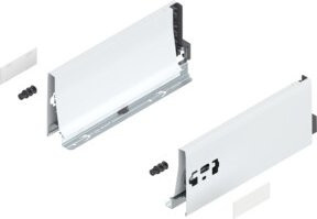 Blum TANDEMBOX antaro Zarge für Schubladen, Höhe: 11,5 cm, Nutztiefe: 27 cm, Farbe: Seidenweiss - Bild 1