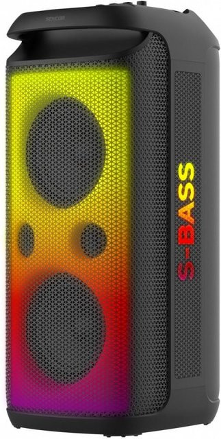 Partycon BOOST Power Bluetooth Lautsprecher mit 250W, IPX4, TWS und LED in Schwarz - Bild 1