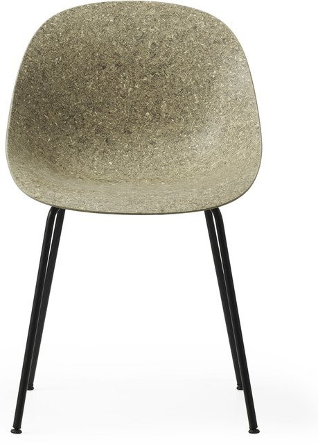 Normann Copenhagen Mat Stuhl in Grün mit Stoffbezug aus Hanf und Seegras - Bild 1