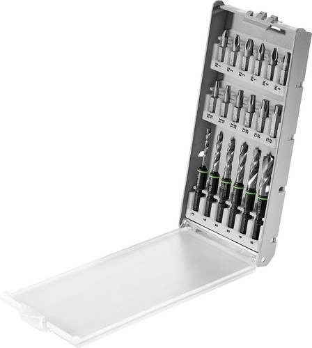 Festool Bohrer-Set BKS SYS3 D3-8 K CE/W Holzbohrer in Grau - Bild 1