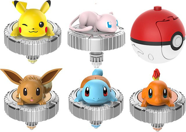TAKARA TOMY Pokémon Pikachu Kreisel, Figur, Bunt / Mehrfarbig - Bild 1