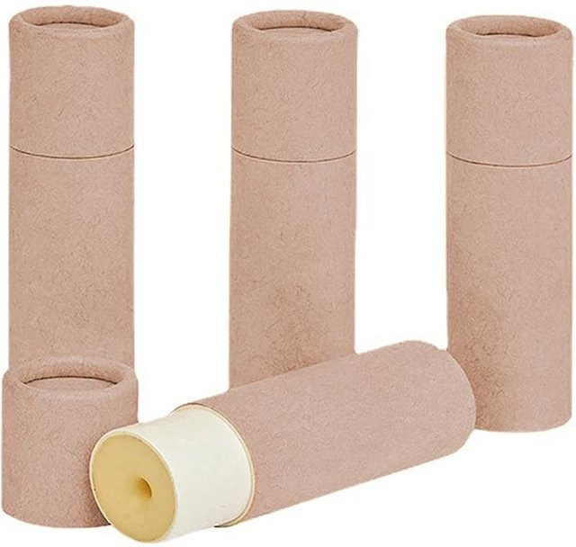 SheyIn Lippenstifttuben aus Kraftpapier, biologisch abbaubar, beige - Bild 1