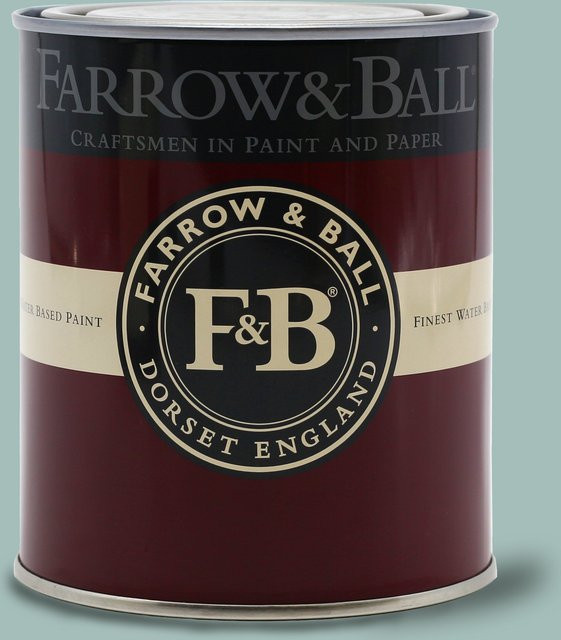 Farrow & Ball Exterior Eggshell Farbe Ancona Blue 9805, 0,75 l - Bild 1