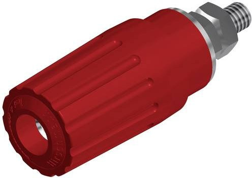 Hirschmann Test & Measurement PKI 100 Polklemme Rot 35A aus Messing - Bild 1