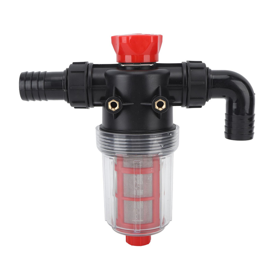 KONNWEI Inline-Sieb Bewässerungswasserpumpe mit doppelschichtiger Filtration und feinem Netz, 25mm Anschluss - Bild 1