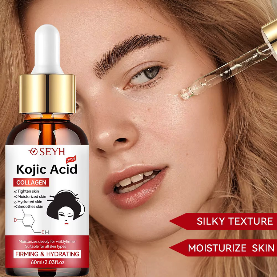 SEYH Kurkumin-Kollagen-Essenz-Flüssigkeit mit Niacinamid und Vitamin C, Gesicht, Herren - Bild 4