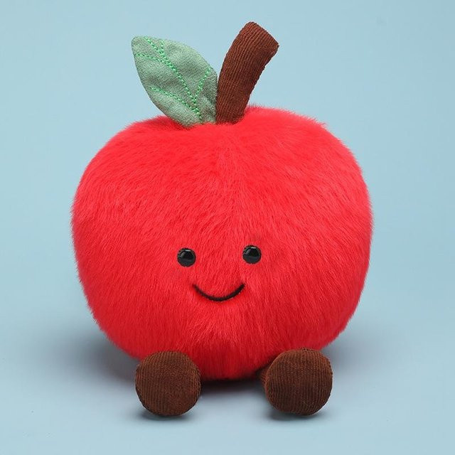Obst Wetter Serie Apfel Birne Puppe, Plüschtiere, 44cm, ab 0 Jahre - Bild 1