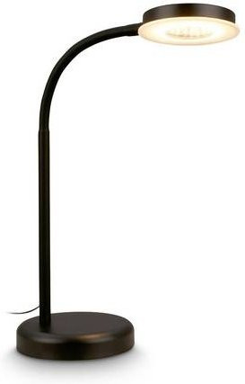 Briloner LED-Tischleuchte Schwarz dimmbar schwenkbar mit Touch-Funktion Durchmesser: 13 cm, Höhe: 40 cm