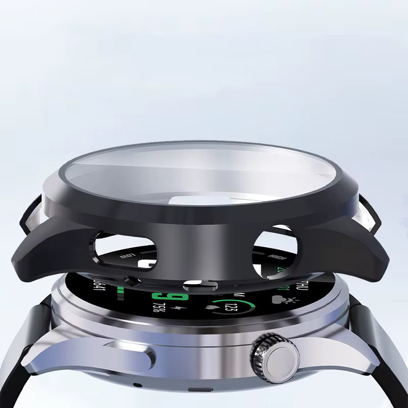Xiaomi Schutzhülle und Displayschutzfolie für Watch 5 Allround, transparent, Schwarz - Bild 3