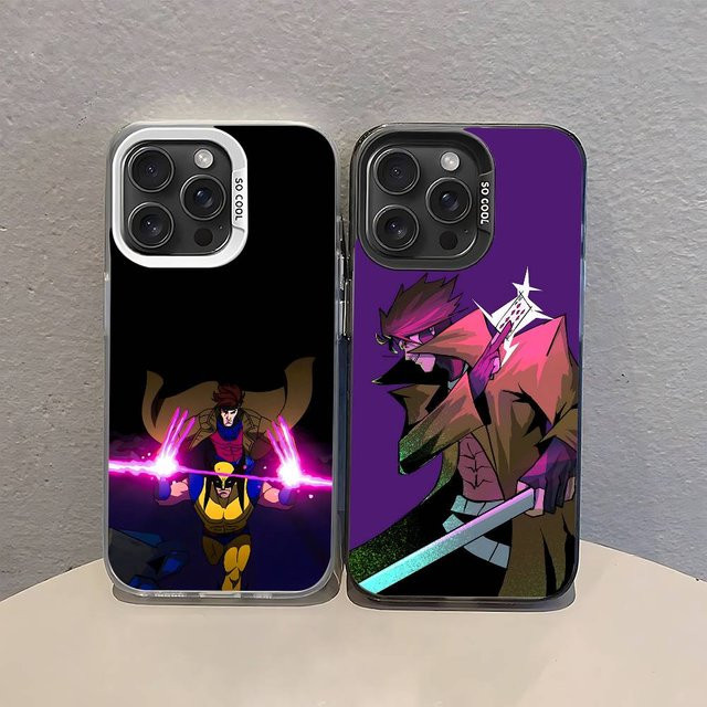 G-Gambit Stoßfeste Handyhülle in Silber und Multicolour für iPhone 11 bis iPhone 17 Pro Max und Plus - Bild 1