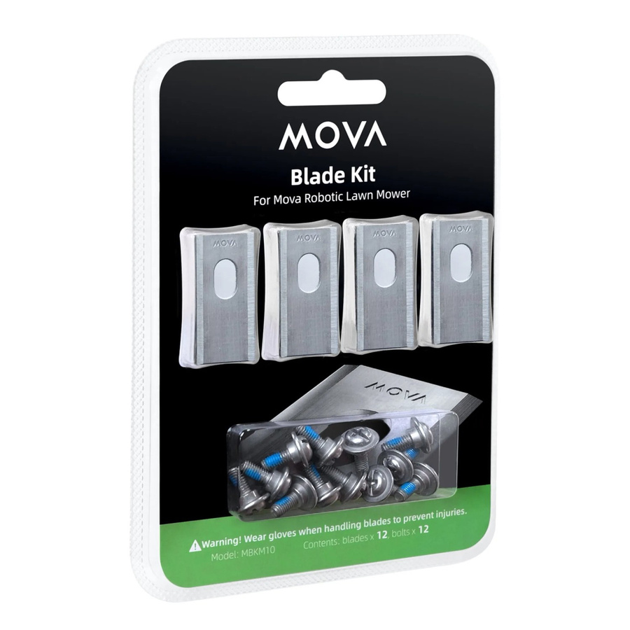 Mova Ersatzklingen-Set MBKM10 für Mähroboter - Bild 2