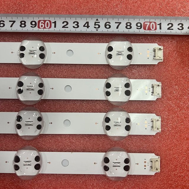 LED-Streifen für LG TV Modelle 65UK6200PLA 65UM7000PLA 65UM7000PLB 65UM7100PLB 65UK6340PTF 65UK6300 65UK6400 65UK6470PLC 65UK6400PLF 65UK6300PUE, White SMD Backlight Ersatzset - Bild 1