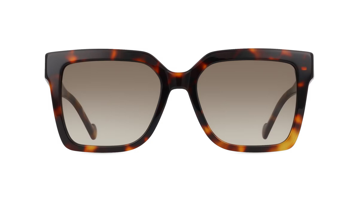Liu Jo LJ771S Sonnenbrille Butterfly, Vollrand, Kunststoff, Unisex, braun - Bild 1
