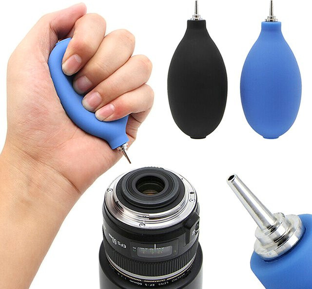 Sommer4 Kameraobjektiv-Reinigungsgummi und Staubbläser Cleaning Kit in Blau - Bild 1