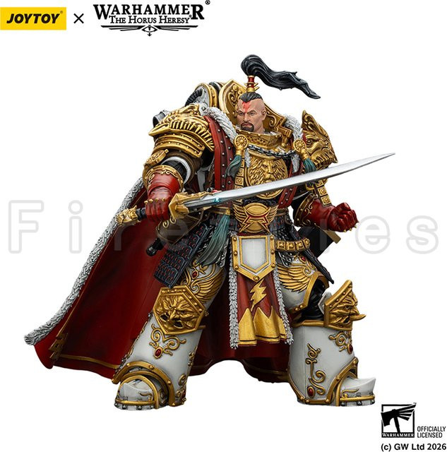 JOYTOY The Horus Heresy White Scars Jaghatai Khan Primarch der V. Legion, Actionfigur, 1/18, ab 14 Jahren - Bild 1