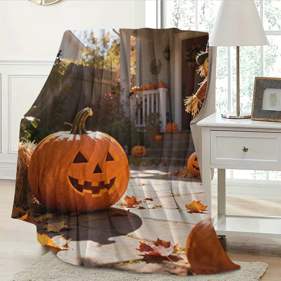 SRH Halloween Baby Flanelldecke aus Polyester, antistatisch und weich für Kinderbetten und als Hausüberwurf - Bild 4