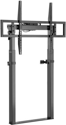 SpeaKa Professional SP-TVC-900 Motorisierter TV-Rollwagen in Schwarz, Höhenverstellbar und Neigbar, für Bildschirme von 139,7 cm bis 254,0 cm - Bild 1