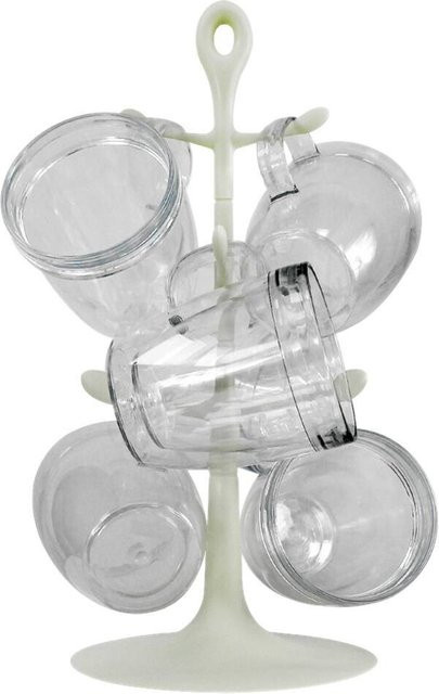 Bodum Tassenhalter aus Kunststoff in Creme - Bild 1