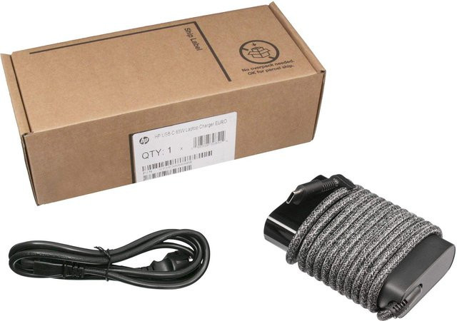 HP Netzteil GNRC-45W ADPTR NPFC SMART STRA in Schwarz mit 45 W - Bild 1