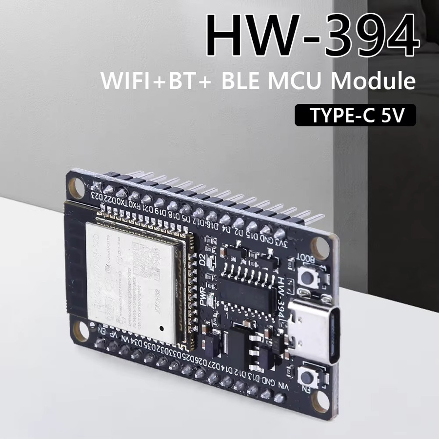 ALLOYSEED ESP32 Entwicklungsboard WiFi+Bluetooth Modul Dual-Core NodeMCU-32S in Schwarz - Bild 2