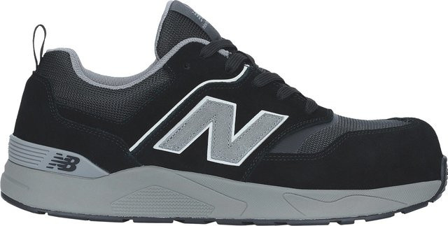 New Balance Sicherheitsschuhe Elite Lite S1 PL S1P aus Leder in Schwarz-Grau Gr. 49 - Bild 1