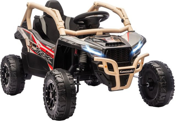 AIYAPLAY Kinder Elektroauto UTV Offroad mit 2 Motoren und Fernbedienung